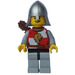 LEGO Lion Knight, Helm mit Nackenschutz, Quiver, Open Grinsen Minifigur