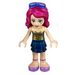 LEGO Livi, Dark Bleu Layered Skirt Figurine