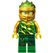 LEGO Lloyd - Forbidden Spinjitzu met Wrap met Flames (Spinjitzu Slam) Minifiguur