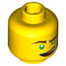 LEGO Lloyd Minifigure Head (Recessed Solid Stud) (3626 / 34563)