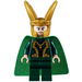 LEGO Loki con Verde scuro Abito Minifigure