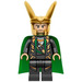 LEGO Loki z Szary Garnitur Minifigurka