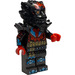 LEGO Lord Ras with Red Markings and Black Shoulder Armor Minifigure ...