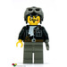 LEGO Lord Sam Sinister med Sort Hjelm Minifigur