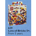 LEGO Lots of Extra Basic Bricks, 5+ Set 639