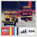 LEGO Low loader avec Excavator 376-1