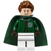 LEGO Lucian Bole i Slytherin Quidditch Uniform Minifigur