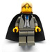 LEGO Lucius Malfoy con Negro Capa y Azul Tie Minifigura