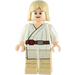 LEGO Luke Skywalker, Tatooine, avec blanc Robe, Brown Courroie et Leggings Figurine