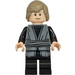 LEGO Luke Skywalker mit Dark Stone Grau Jedi Robe und Dunkles Beige Haar Minifigur