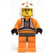 LEGO Luke Skywalker with Pilot Outfit with Dark Stone Gray Hips and Yellow Head (20th Anniversary Torso) Minifigure