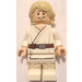 LEGO Luke Skywalker with Tatooine Outfit with White Legs (Grin / Scowl) Minifigure