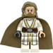 LEGO Luke Skywalker med Hvit Ahch-To Antrekk Minifigur