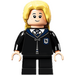 LEGO Luna Lovegood jossa Musta Ravenclaw Huppari Minihahmo