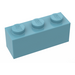 LEGO Maersk Blauw Steen 1 x 3 (3622 / 45505)