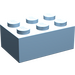LEGO Maersk Blue Brick 2 x 3 (3002)