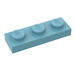 LEGO Maersk Blue Platte 1 x 3 (3623)