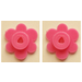 LEGO Magenta 4 Blume Heads auf Sprue (3742 / 56750)