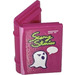 LEGO Magenta Book 2 x 3 with &#039;Scary Stories&#039; and White Ghost pattern Sticker (33009)