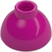 LEGO Magenta Klods 1.5 x 1.5 x 0.7 Rund Dome Hat (37840)