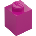 LEGO Magenta Kloss 1 x 1 (3005 / 30071)