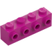 LEGO Magenta Cegła 1 x 4 z 4 Szpilki NA Jeden Strona (30414)