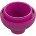 LEGO Magenta Brick 2 x 2 Round Dome Inverted (15395)