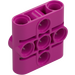 LEGO Magenta Konektor nosník 1 x 3 x 3 (39793)