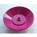 LEGO Magenta Dish 5 x 5 (6942)