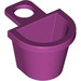 LEGO Magenta Minifig Container D-Basket (4523 / 5678)