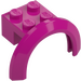 LEGO Magenta Garde-boue Brique 2 x 2 avec Roue Arche  (50745)