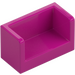 LEGO Magenta Panel 1 x 2 x 1 with Closed Corners (23969 / 35391)