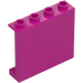 LEGO Magenta Panel 1 x 4 x 3 with Side Supports, Hollow Studs (35323 / 60581)