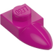 LEGO Magenta Plaat 1 x 1 met Tand (35162 / 49668)