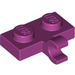 LEGO Magenta Plate 1 x 2 with Horizontal Clip (11476 / 65458)