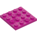 LEGO Magenta Plaat 4 x 4 (3031)