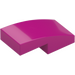 LEGO Magenta Slope 1 x 2 Curved (3593 / 11477)