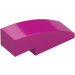 LEGO Magenta Con pendiente 1 x 3 Curvo (50950)