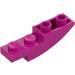 LEGO Magenta Sklon 1 x 4 Zakřivený Převrácený (13547)