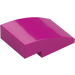 LEGO Magenta Slope 2 x 3 Curved (24309)