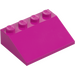 LEGO Magenta Helling 3 x 4 (25°) (3016 / 3297)