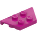 LEGO Magenta Wedge Plate 2 x 4 (51739)