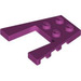 LEGO Magenta Wedge Plate 4 x 4 with 2 x 2 Cutout (41822 / 43719)