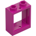 LEGO Magenta Window Frame 1 x 2 x 2 (60592 / 79128)
