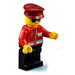 LEGO Mail Pilot minifiguur