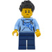 LEGO Male Exhibition Staff minifiguur