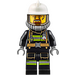 LEGO Male Firefighter Minifigur