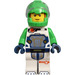 LEGO Male Green Astronaut Minifigur