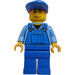 LEGO Male dans Jeans Overall avec rouge Cheveux Figurine