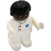LEGO Male Medic with EMT Star and Black Hair